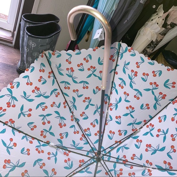 New precious cherries umbrella parasol pagoda - Picture 3 of 7